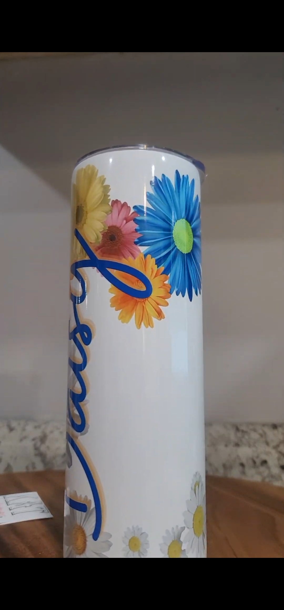 3D Stainless Steel Tumbler