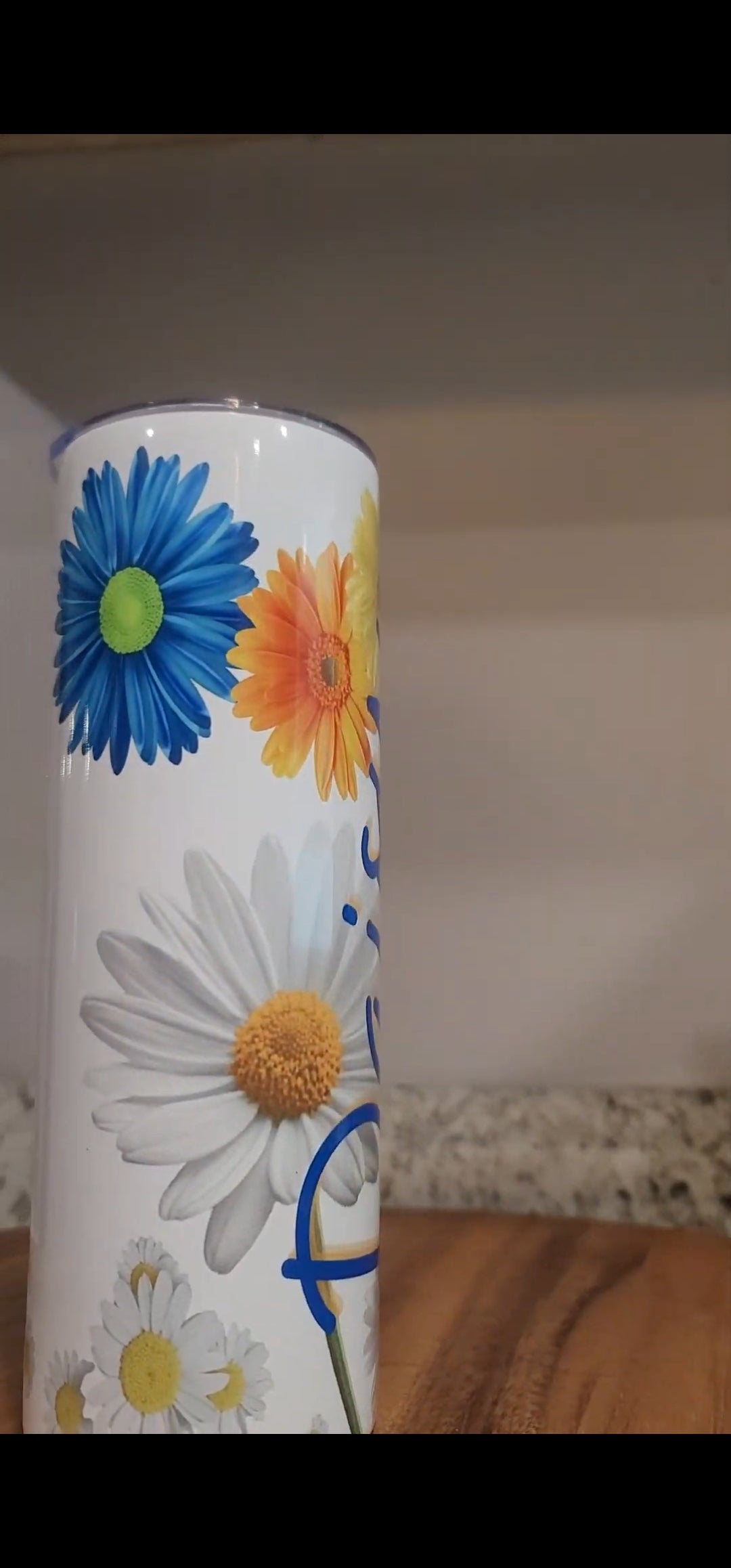 3D Stainless Steel Tumbler