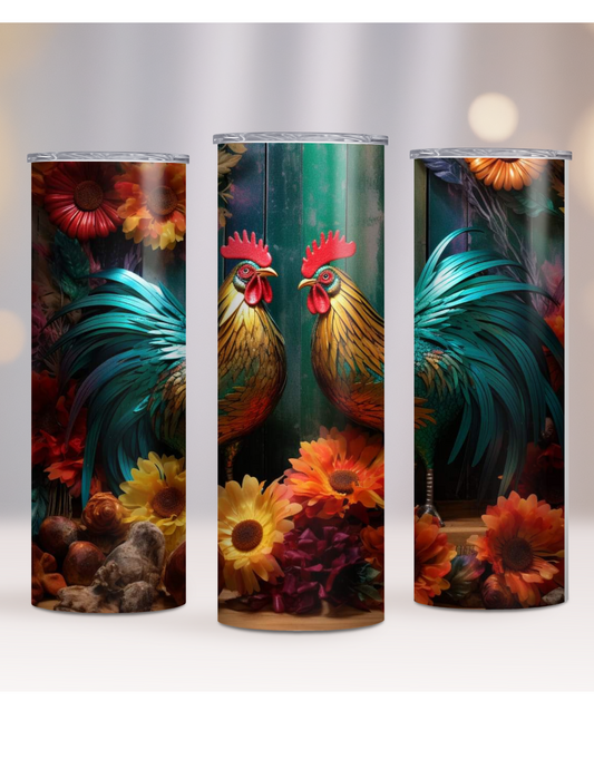 3D Stainless Steel Tumbler